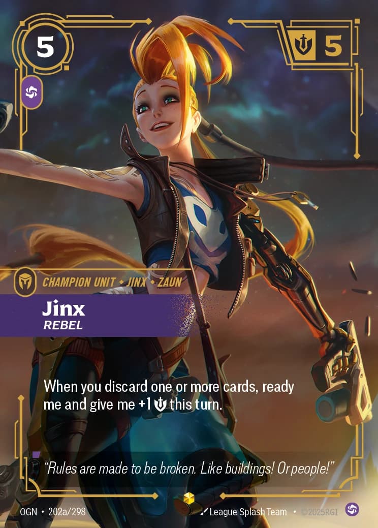 Jinx, Rebel