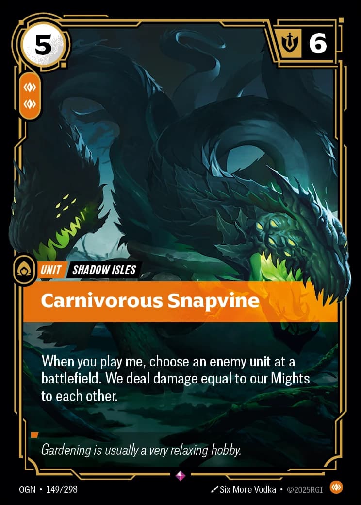 Carnivorous Snapvine