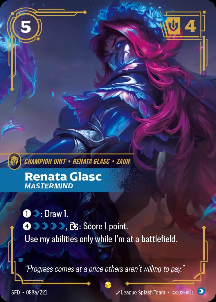 Renata Glasc, Mastermind