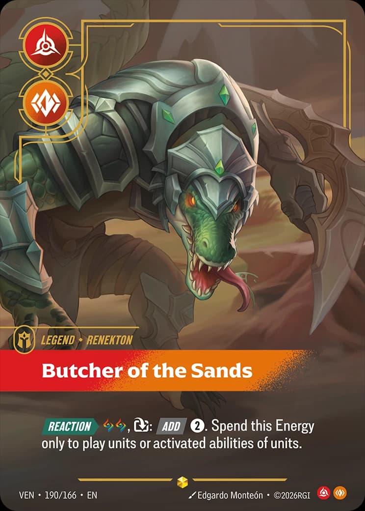 Renekton - Butcher of the Sands