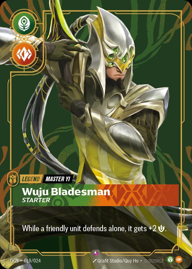 Master Yi - Wuju Bladesman