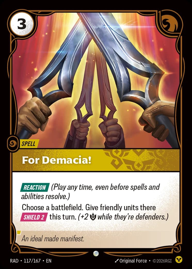 For Demacia!