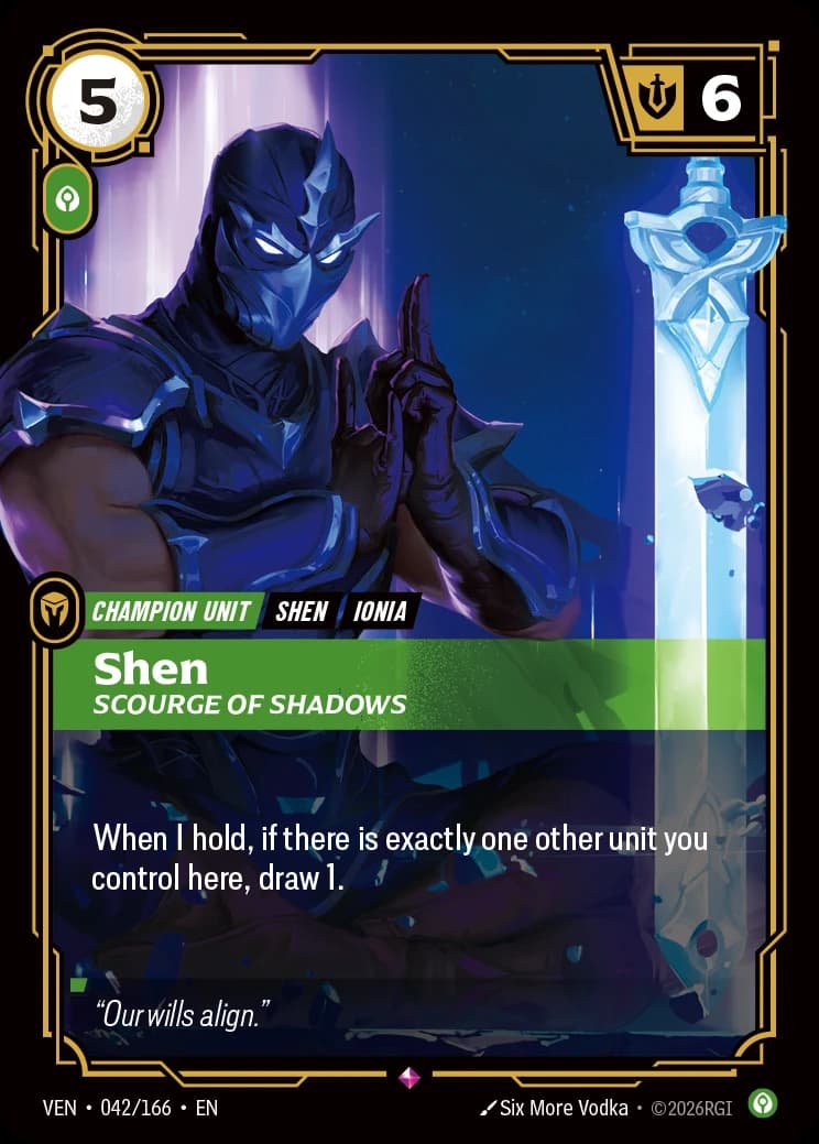 Shen, Scourge of Shadows