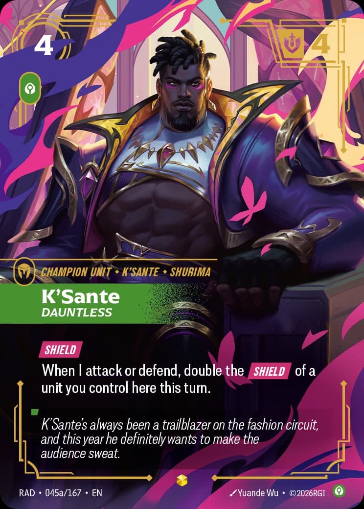 K'Sante, Dauntless