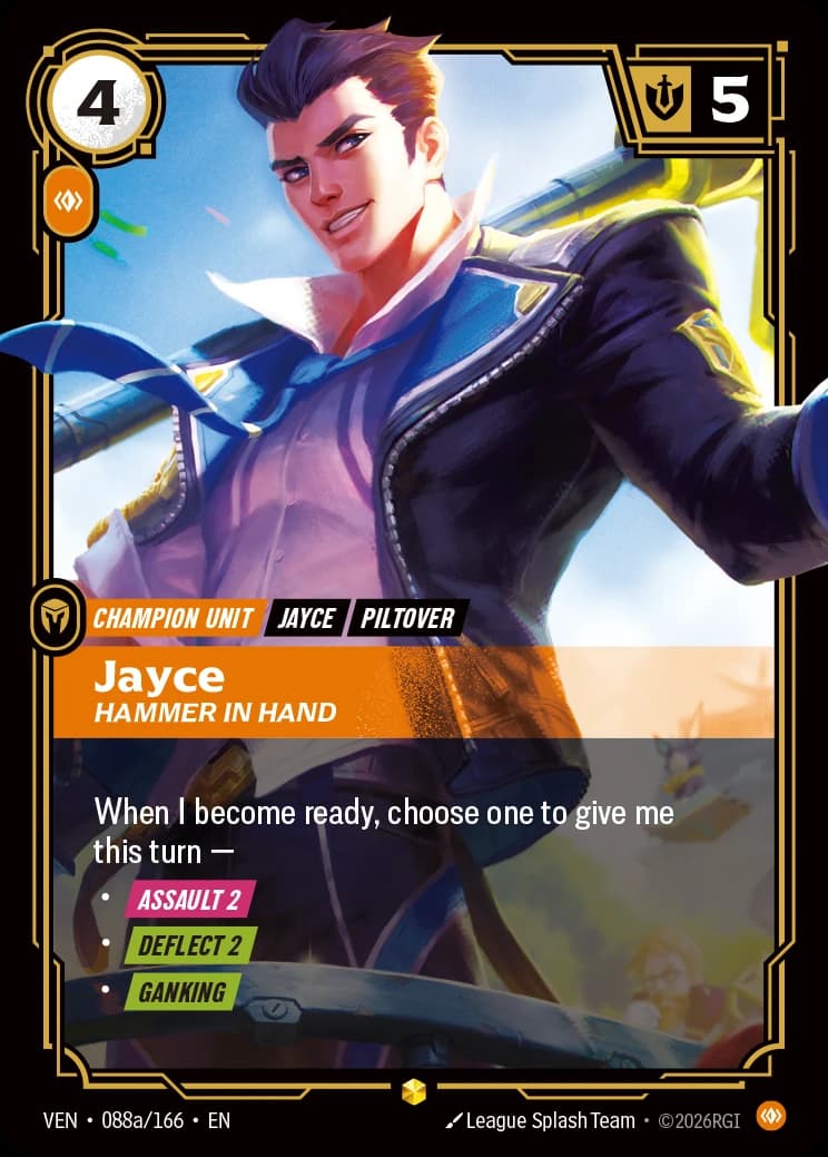 Jayce, Hammer in Hand