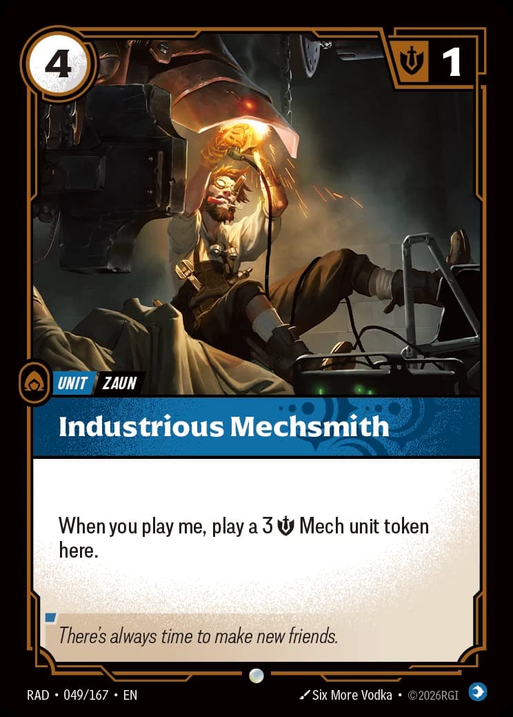 Industrious Mechsmith