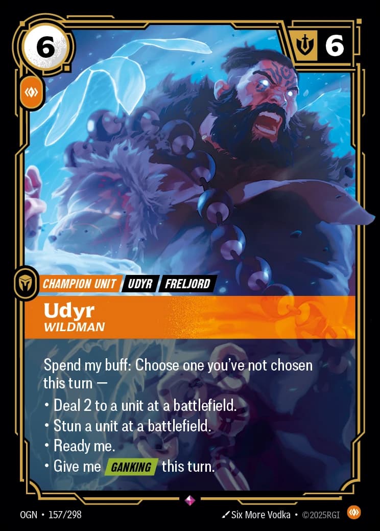 Udyr, Wildman