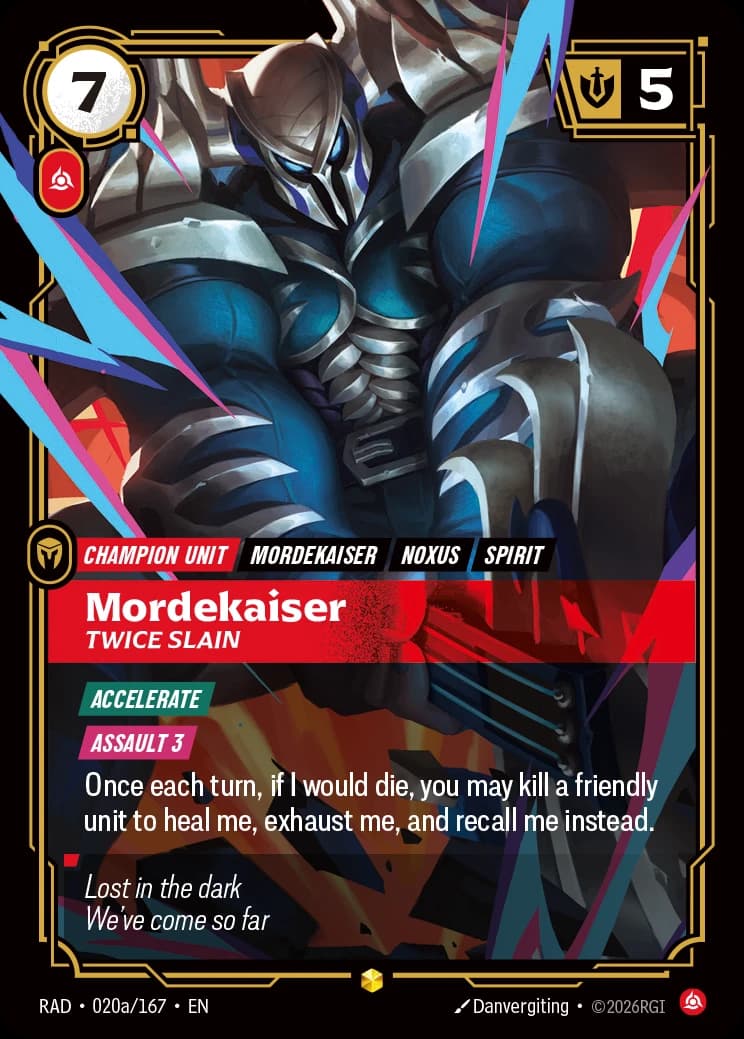 Mordekaiser, Twice Slain