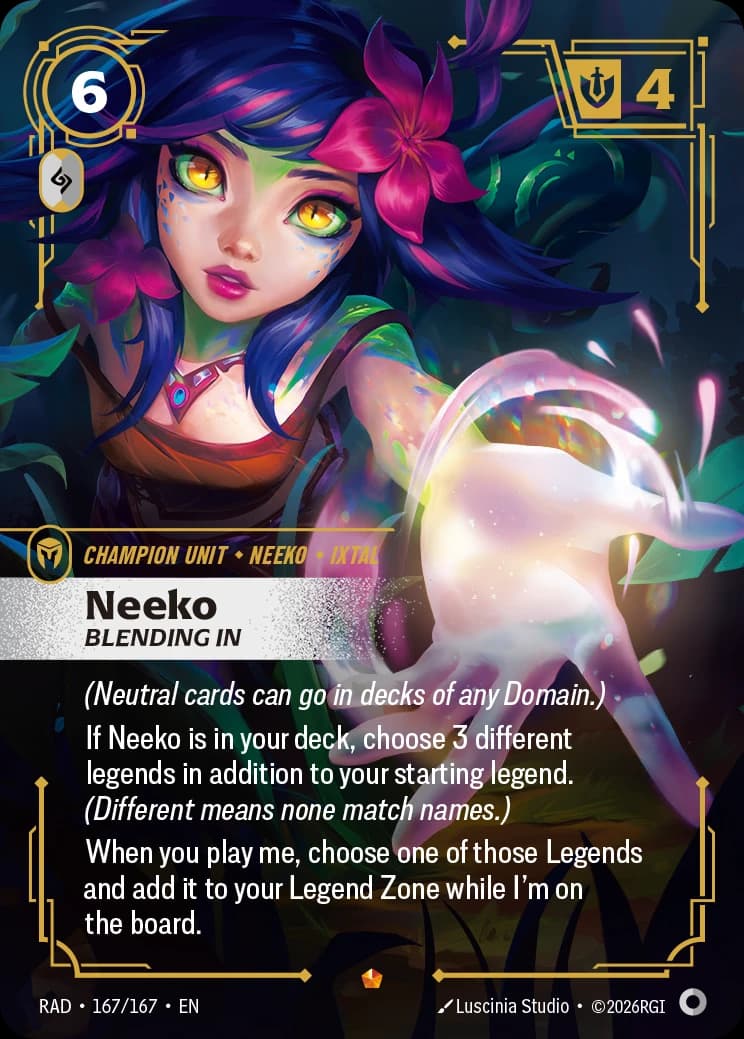 Neeko, Blending In