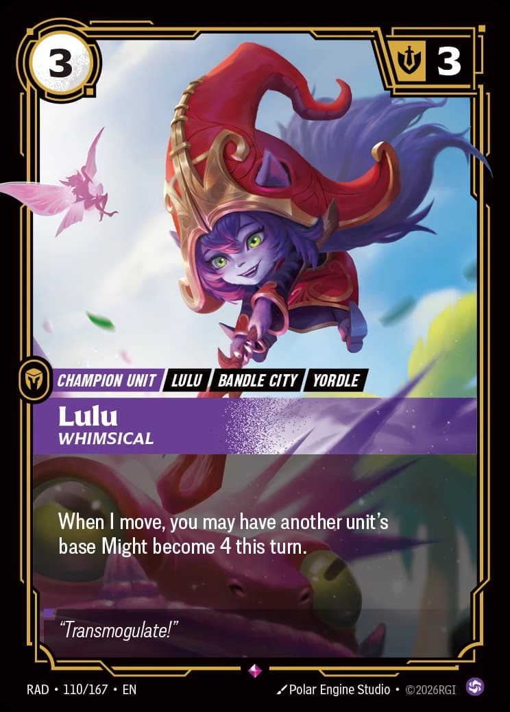 Lulu, Whimsical
