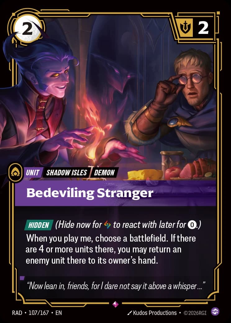 Bedeviling Stranger