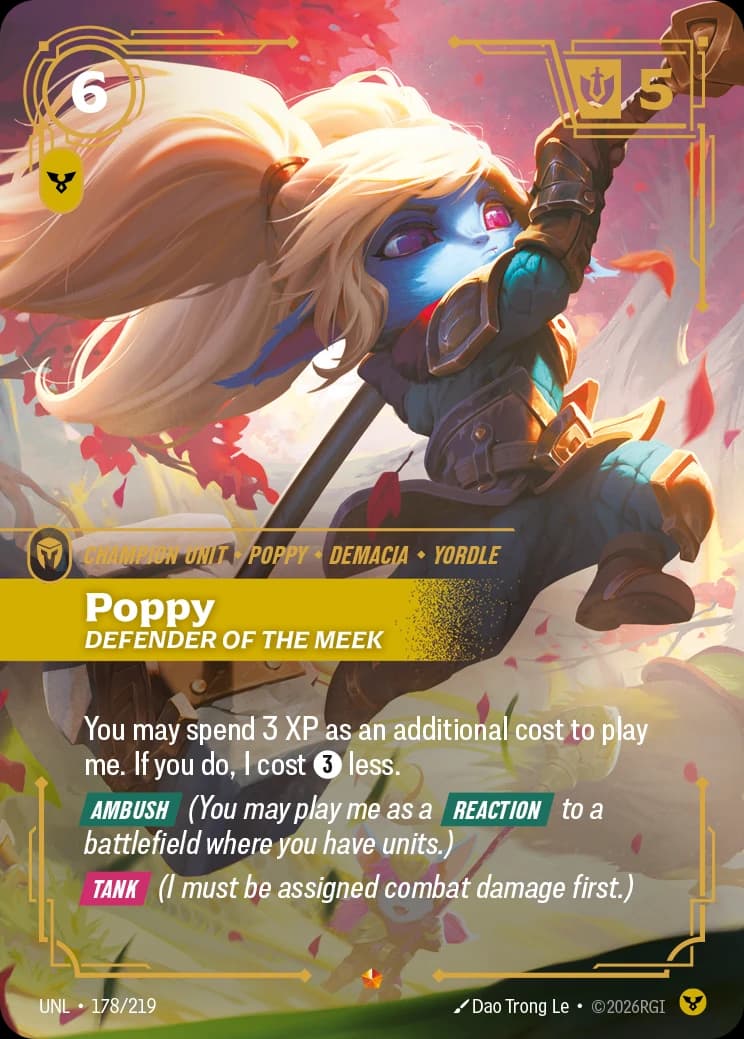Poppy, Defender of the Meek