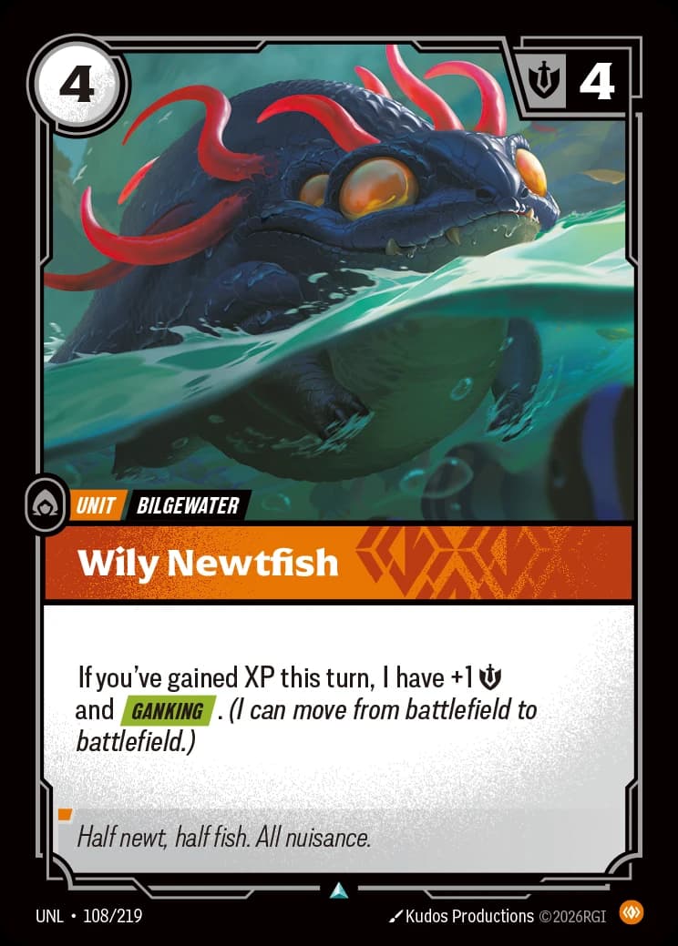 Wily Newtfish