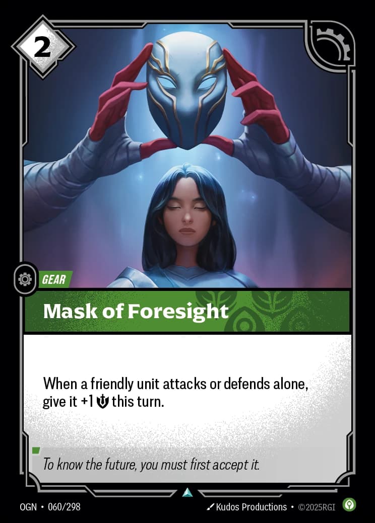 Mask of Foresight