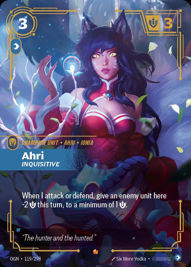 Ahri, Inquisitive