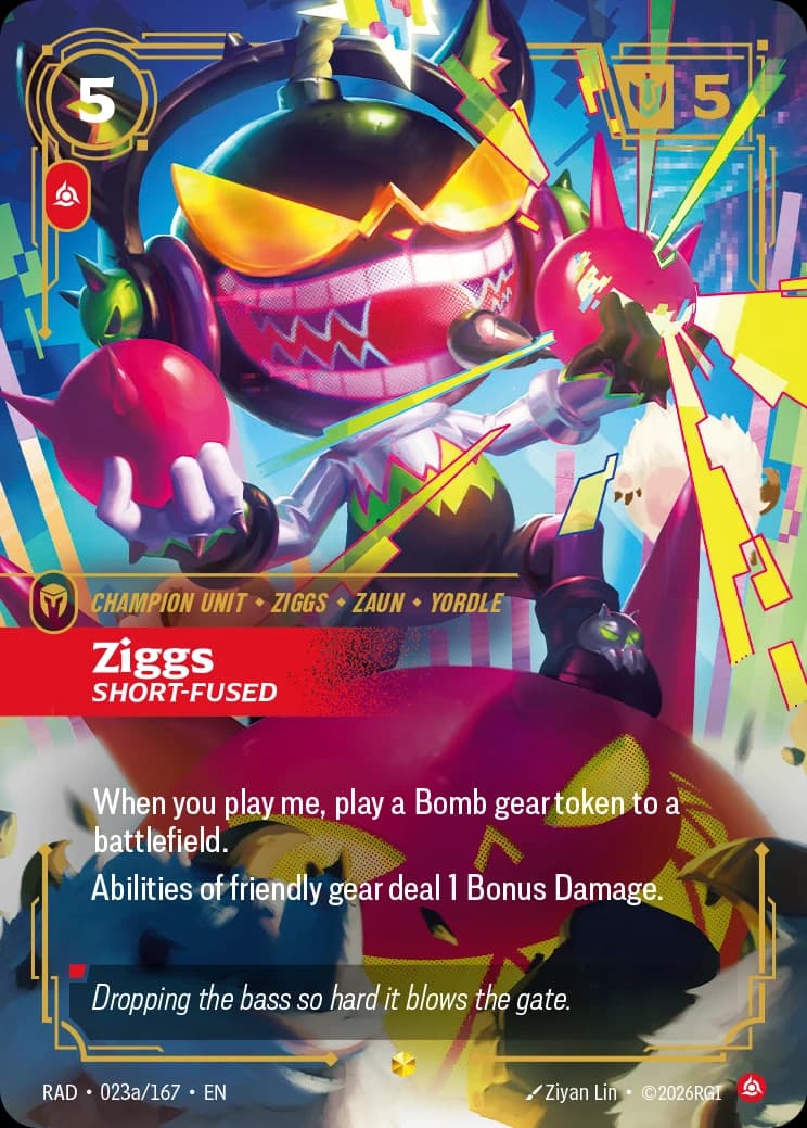 Ziggs, Short-Fused