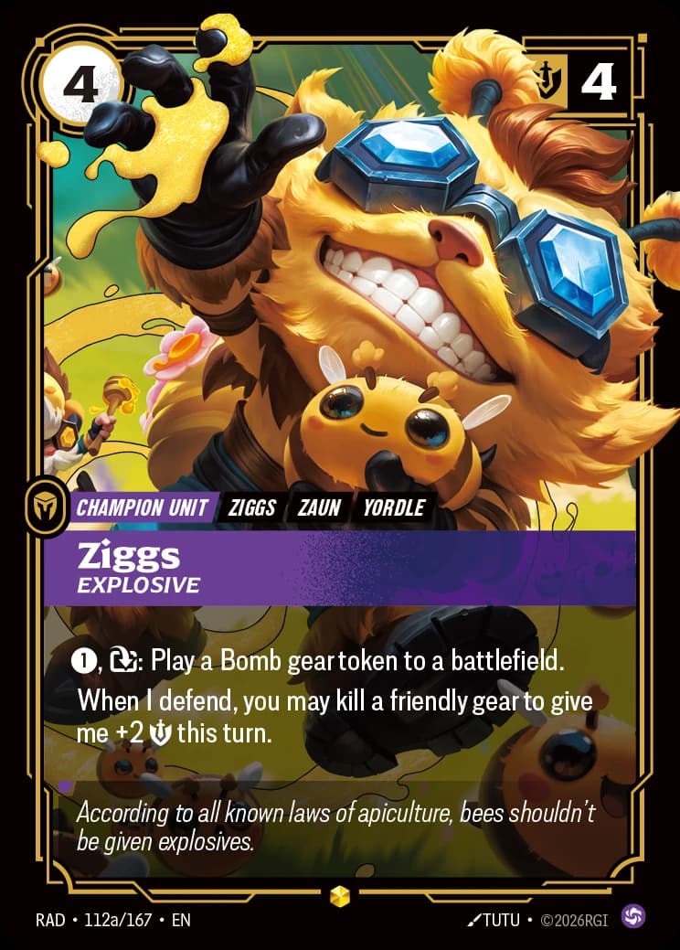 Ziggs, Explosive