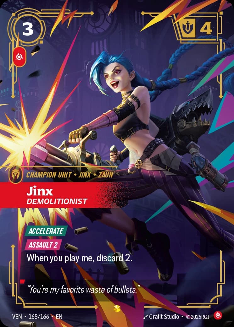 Jinx, Demolitionist