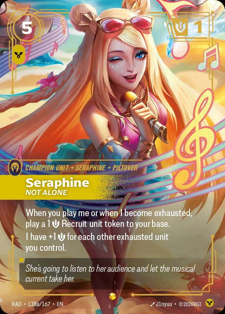 Seraphine, Not Alone