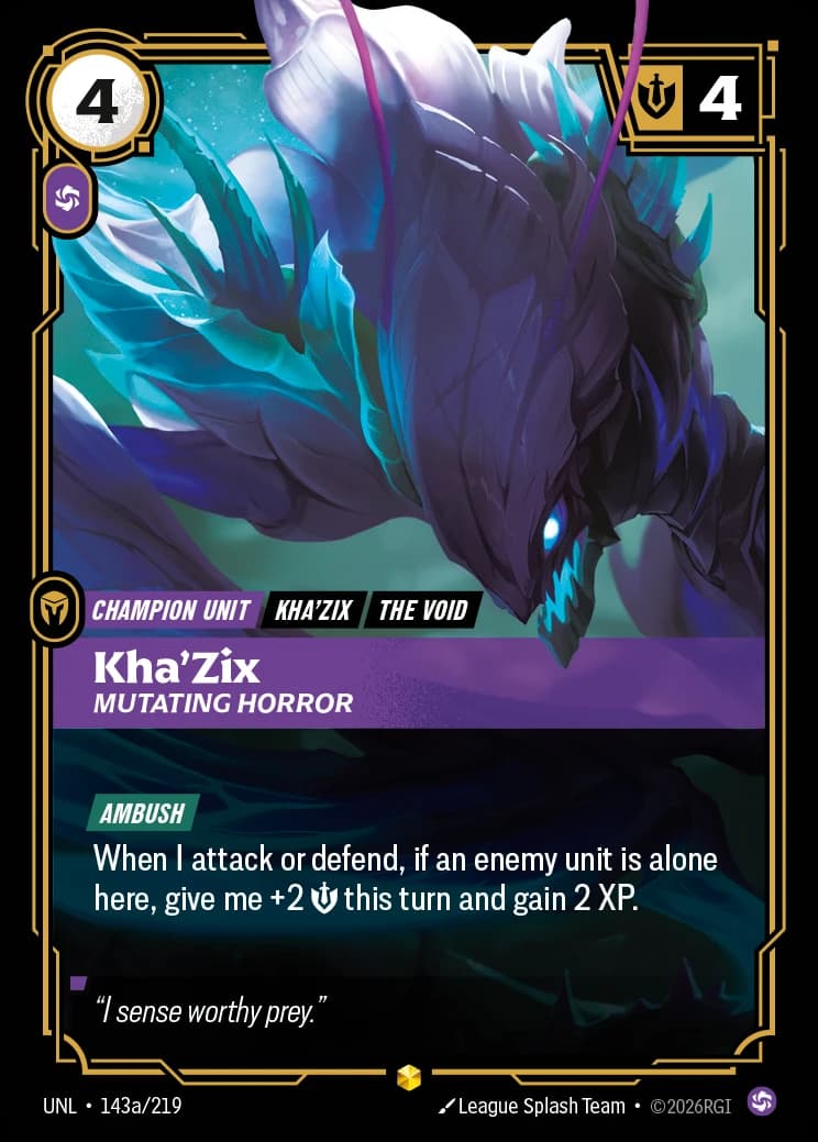 Kha'Zix, Mutating Horror