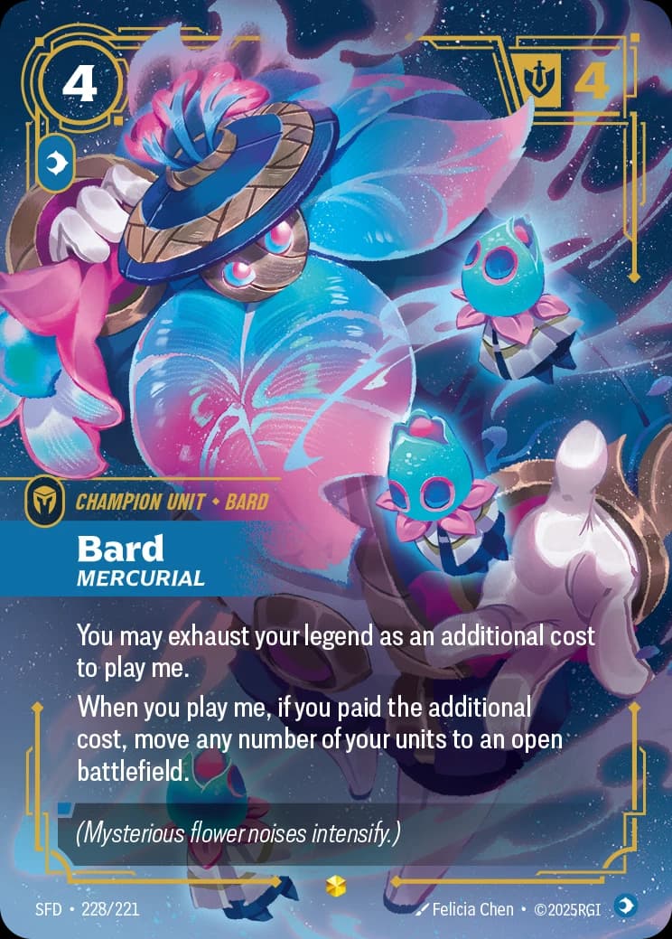 Bard, Mercurial