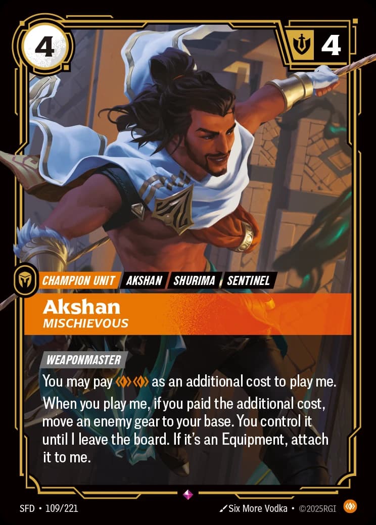 Akshan, Mischievous