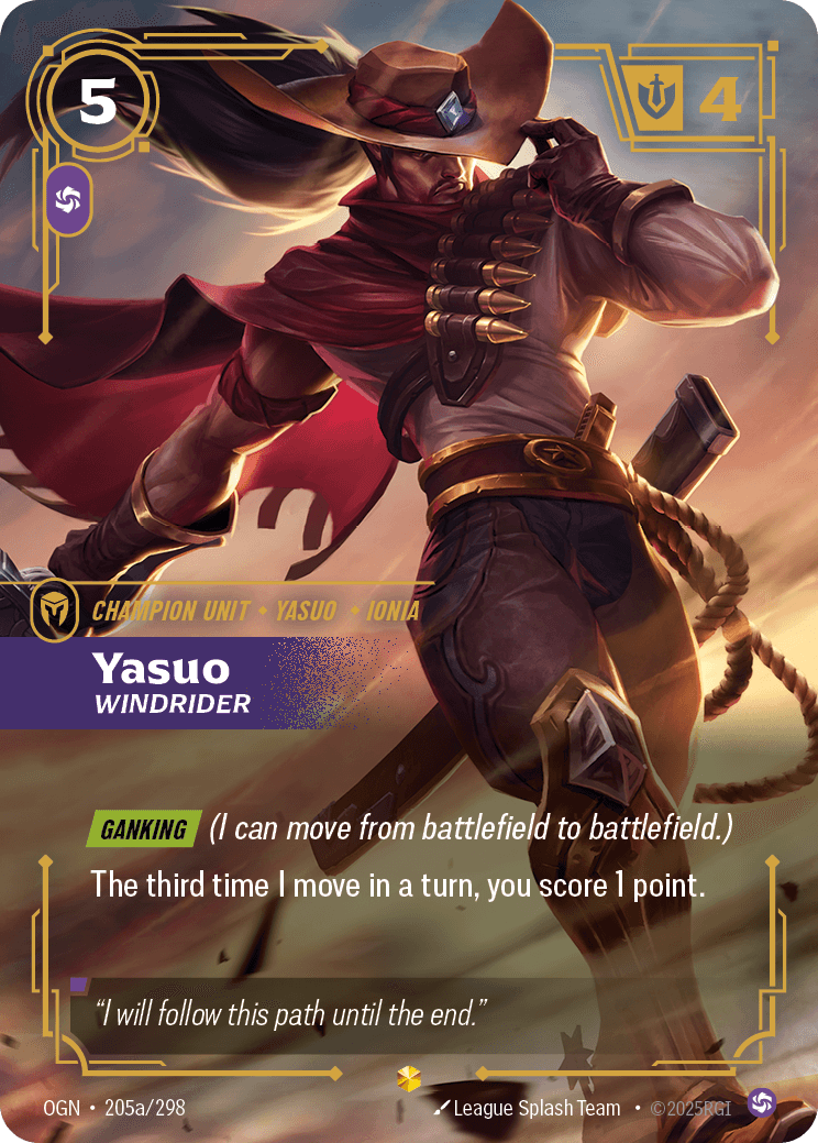 Yasuo, Windrider