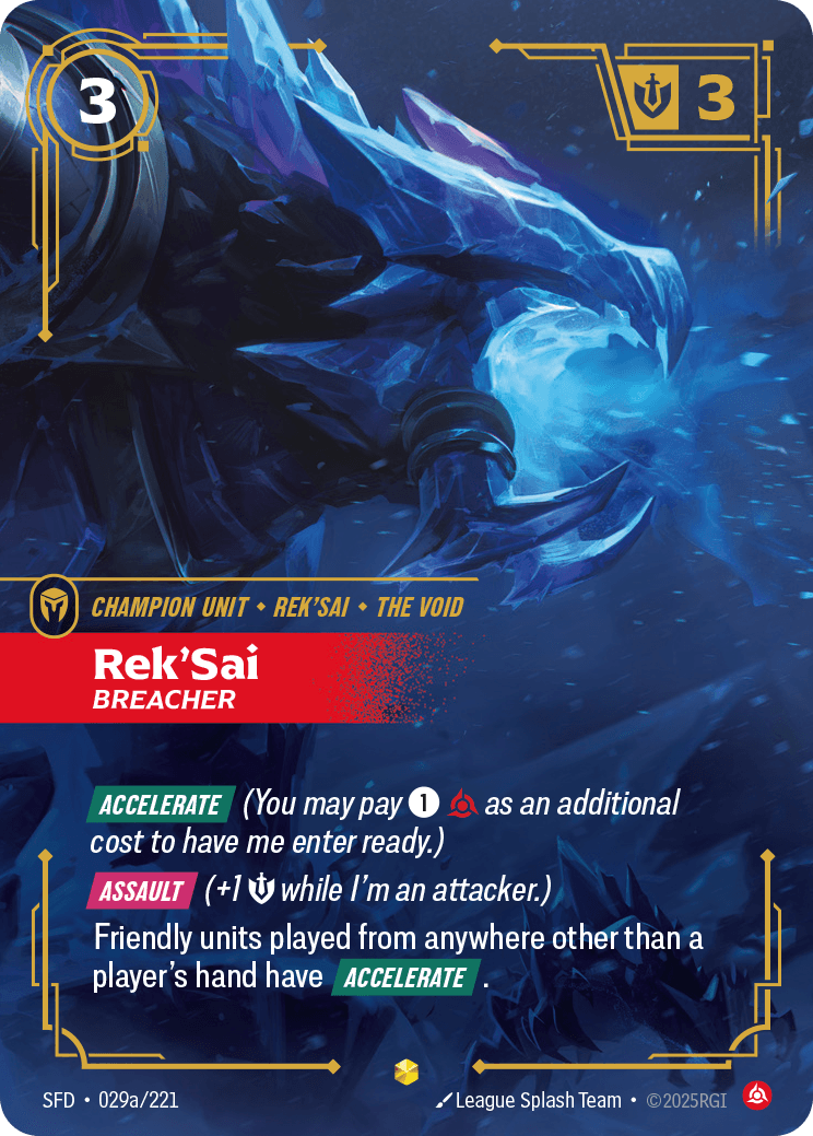 Rek'Sai, Breacher