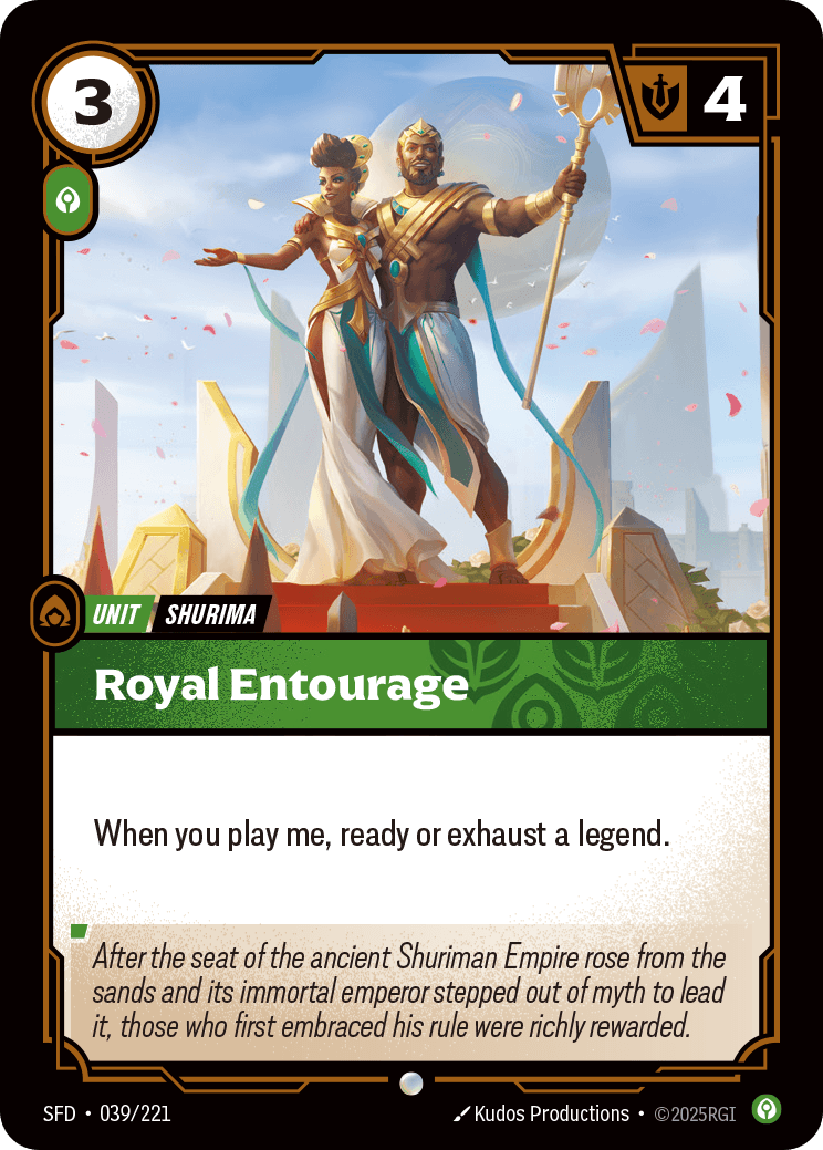 Royal Entourage