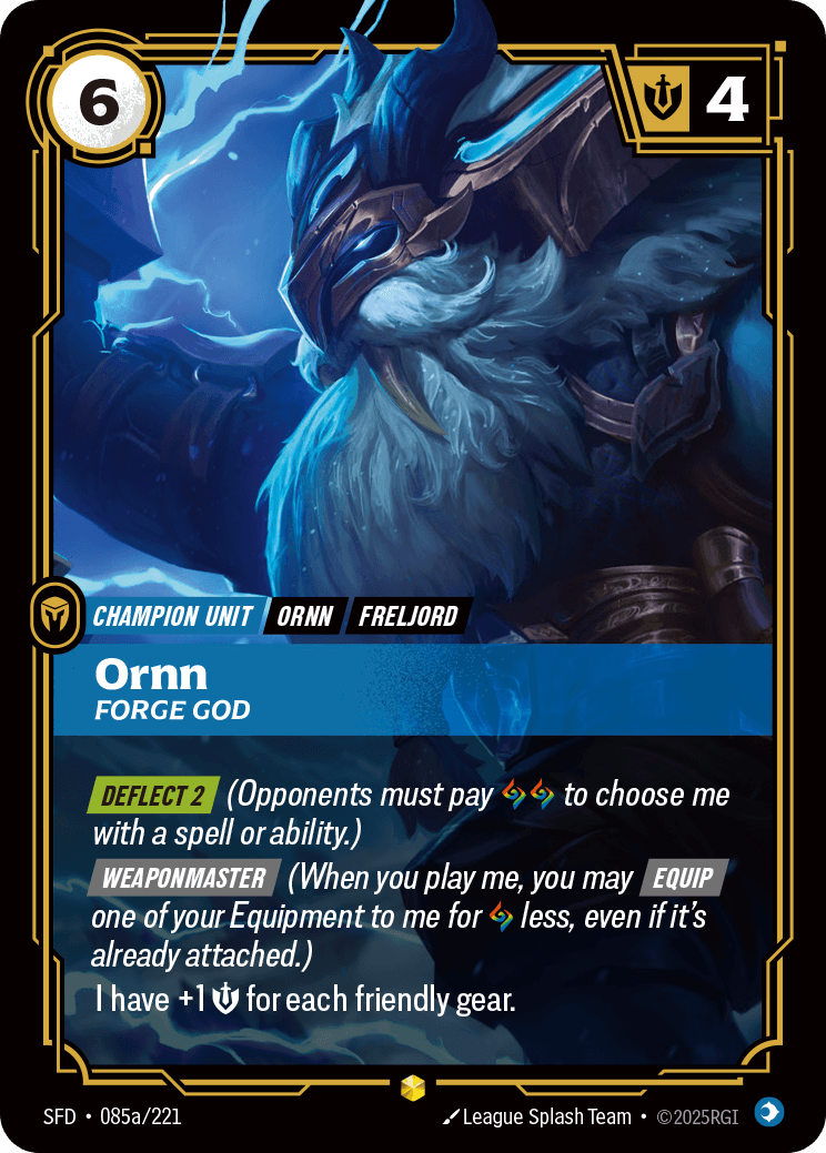 Ornn, Forge God