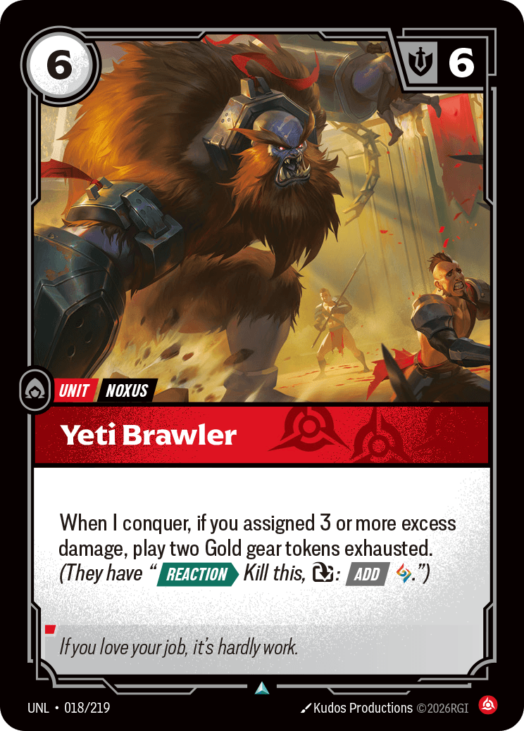 Yeti Brawler