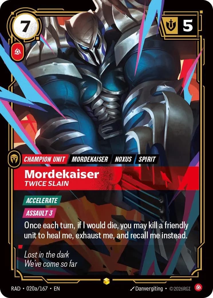 Mordekaiser, Twice Slain