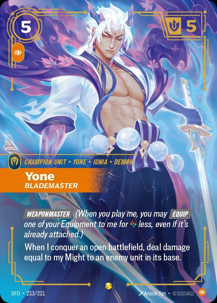 Yone, Blademaster