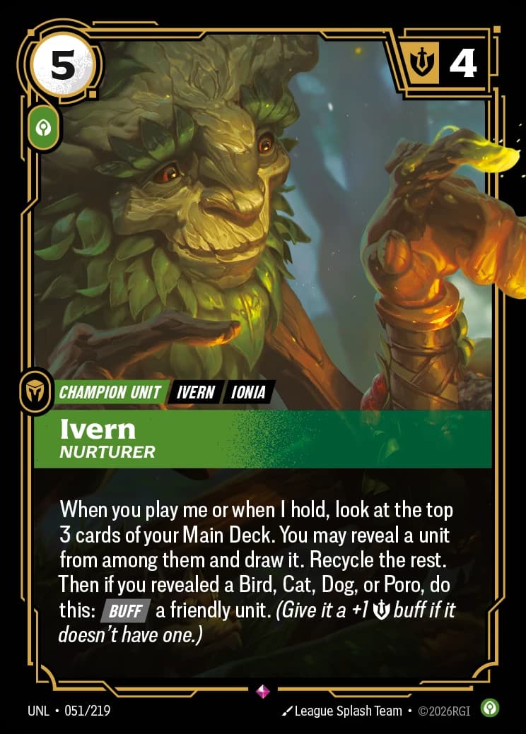 Ivern, Nurturer