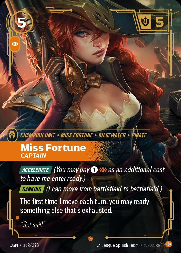 Miss Fortune, Captain