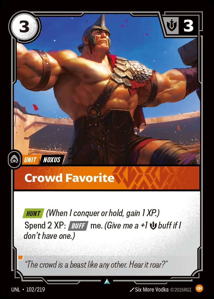 Crowd Favorite